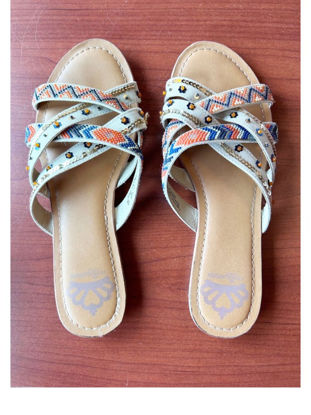 Fergalicious By Fergie Natorg Beaded Sandal